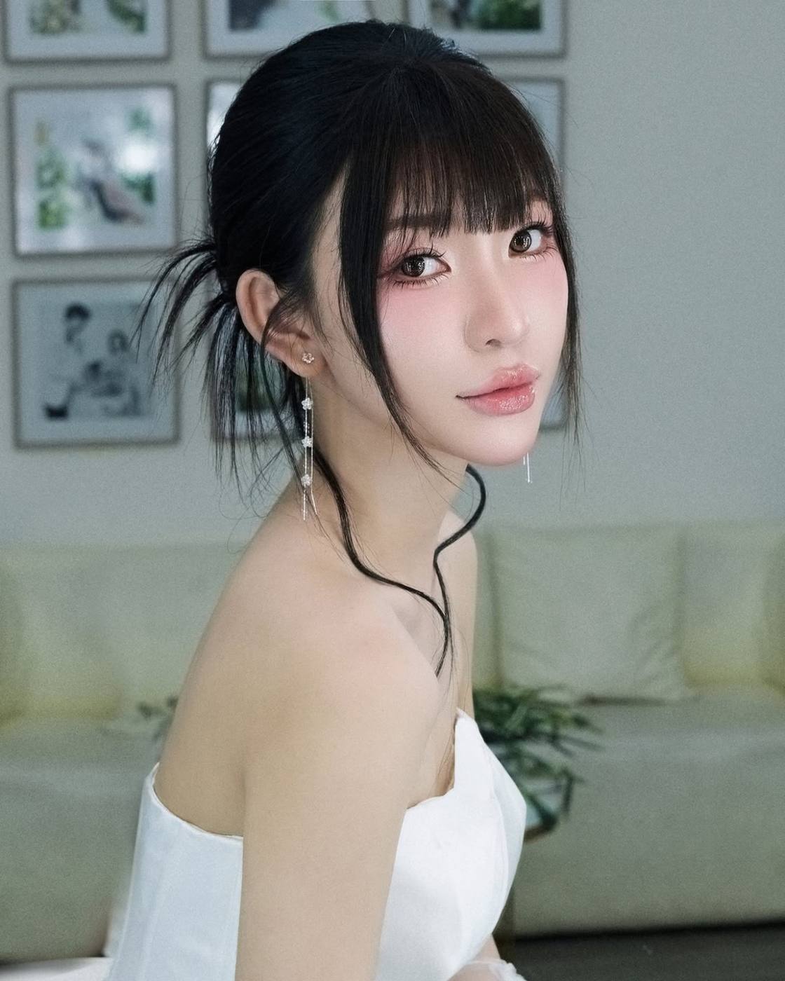 Pink Blush — má hồng đậm, mái thưa — Duy Max Studio, trang 5