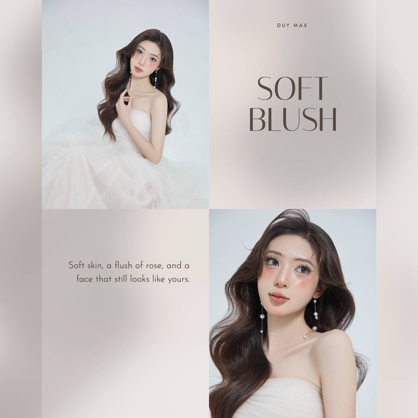 Soft Blush — hồng nhẹ, tóc sóng buông — Duy Max Studio, trang 4
