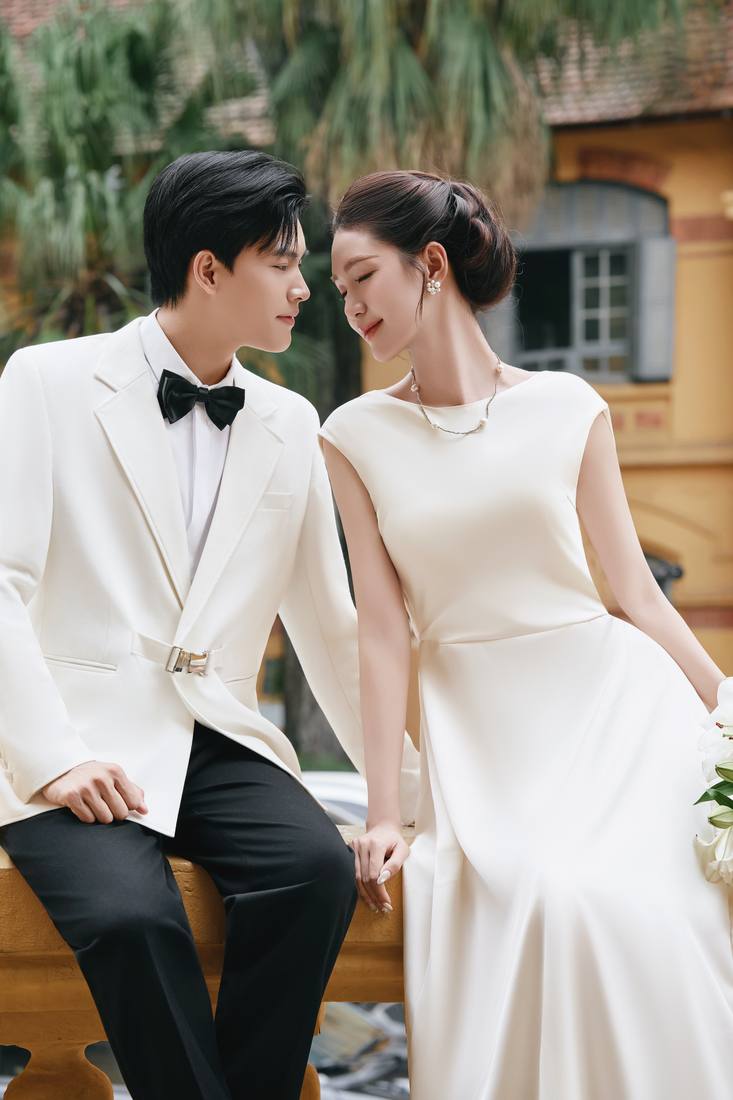 Biệt thự Pháp cổ · váy lụa — Duy Max Studio