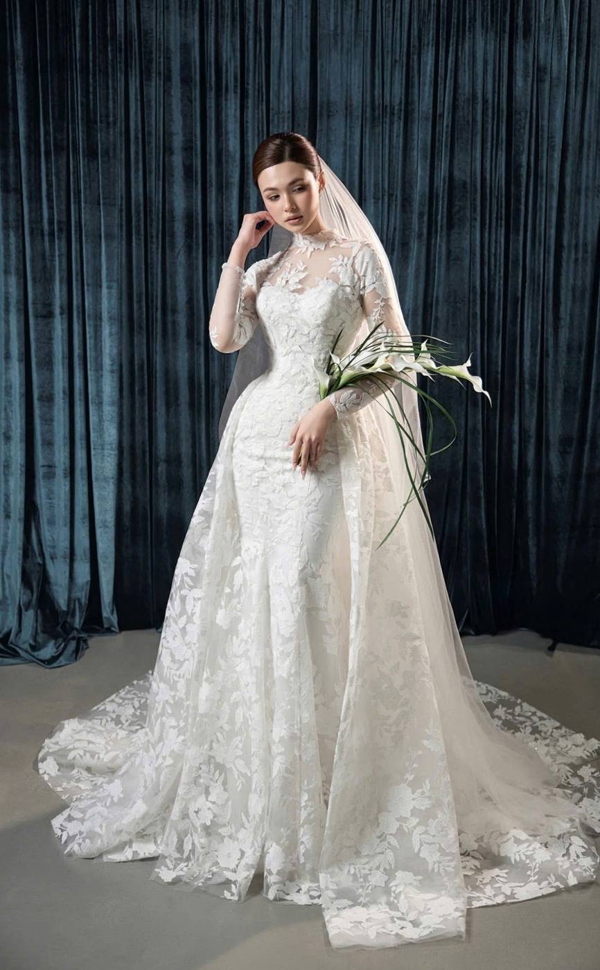 Calla Lace — ren cổ cao, đuôi cá — Duy Max Studio, trang 7