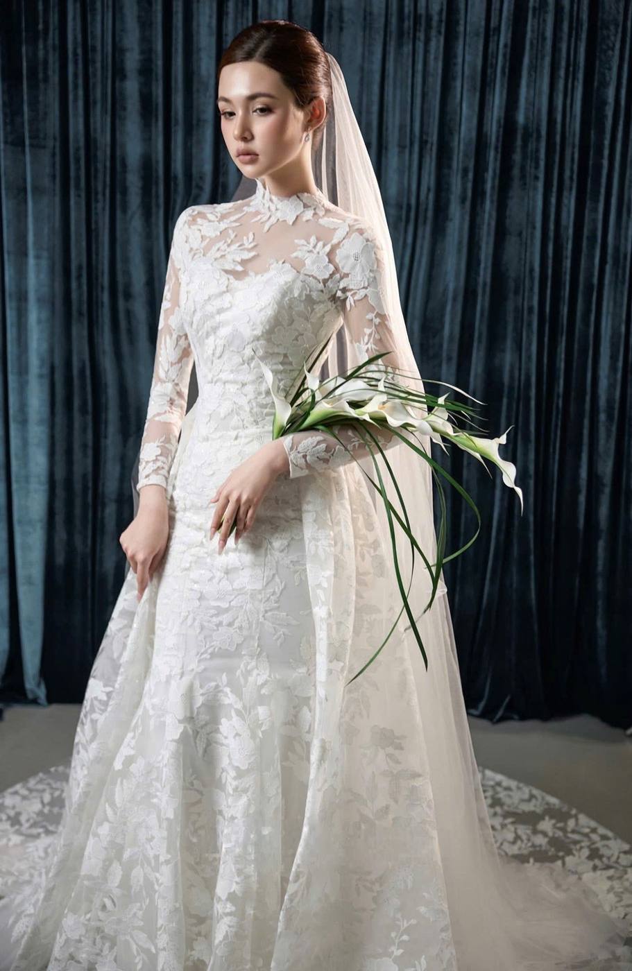 Calla Lace — ren cổ cao, đuôi cá — Duy Max Studio, trang 10