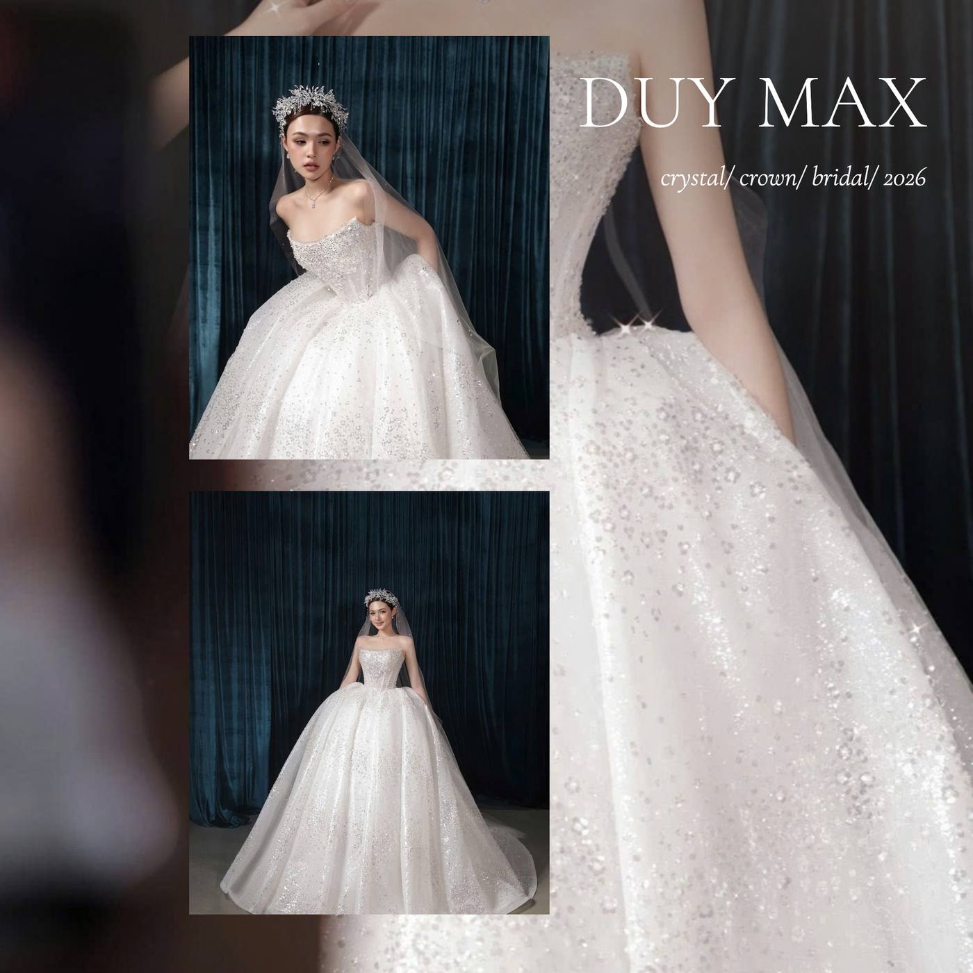 Crystal Crown — đính kết dày, vương miện pha lê — Duy Max Studio, trang 6