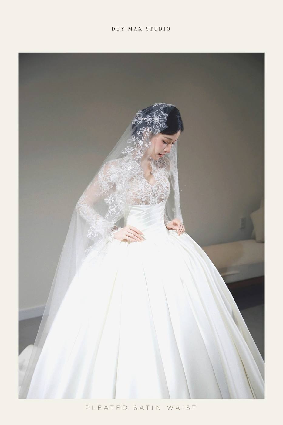 Lace Royale — ren cổ cao tay dài — Duy Max Studio, trang 3